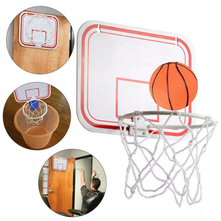 Mini Basketball Basket For The Bin/Waste Paper Basket With Small Ball Fun For The Room/Office