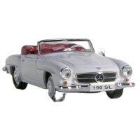 1:87 Handmade Mercedes Benz 190SL รถรุ่นคุณภาพสูงจำลองรถคลาสสิกของเล่นสำหรับคอลเลกชันตกแต่ง