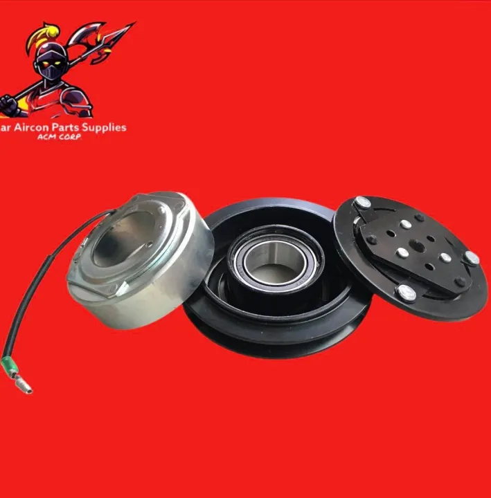 Mitsubihshi L300 F B Qs90 Compressor Pulley Assembly Bearing Magnetic Clutch Coil Compressor Car 9211