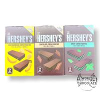 [สินค้าพร้อมจัดส่ง]⭐⭐็็HERSHEYS CREAM WAFER เวเฟอร์ช็อกโกเเลต 3 เเบบ[สินค้าใหม่]จัดส่งฟรีมีบริการเก็บเงินปลายทาง⭐⭐