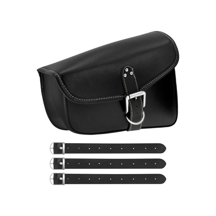 motorcycle-saddlebag-luggage-tool-side-bag-left-side-pu-leather-black-1pc-for-harley-sportster-xl883-xl1200-touring-dyna-softail