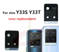 เลนส์กล้องถ่ายรูปสำหรับ Vivo Y33S การเปลี่ยนเลนส์แก้ว Y33T