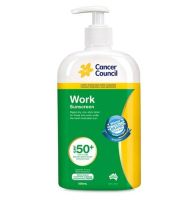 Cancer Council Ultra Sunscreen WORK SPF50+ UVA/UVB แคนเซอร์ เคาน์ซิล โลชั่นกันแดด เวริค (Australia Imported) 500ml.