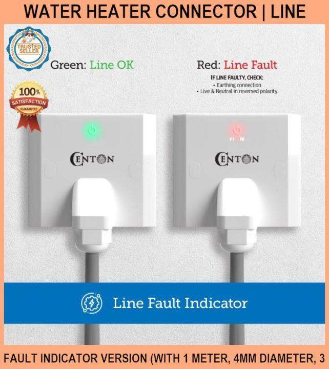 Water Heater Connector Line Fault Indicator Version (with 1 Meter