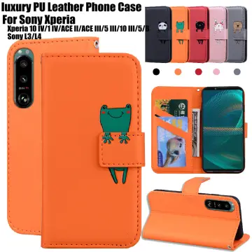 For Sony Xperia 10V 1V Phone Case cover Classic Leather TPU Flip