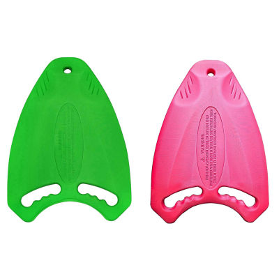 2PCS Swim Board EVA Back Float Kickboard Safe Training Aid Plate Surf Water for Swim Pool Accessories, Green &amp; Pink