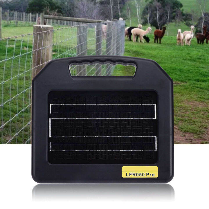 Solar Fence Controller Solar Electric Fence Energizer Portable Stable