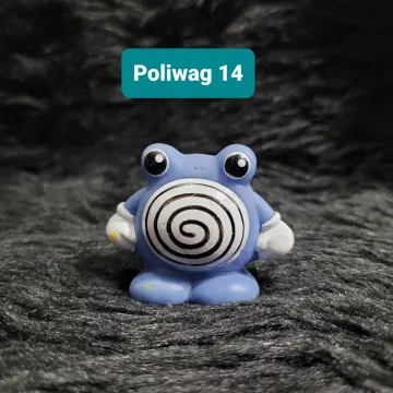 Pelúcia Pokémon Poliwag Raro Evolução Presente Fofo no Shoptime