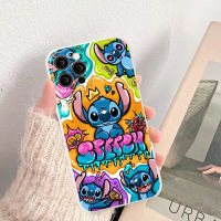 Disney Stitch Funda de teléfono ซิลิโคนสำหรับ iPhone 14 13 12 mini 11 pro xs max X XR 5 6 7 PLUS คู่ของขวัญ-Duueir