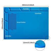 Heat Insulation Silicone Pad Desk Mat Maintenance Platform for BGA Soldering Repair Station Tools For XR XS MAX S-130