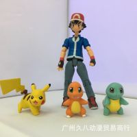 [COD] figma052 Xiaozhi Pikachu can do the office decoration model