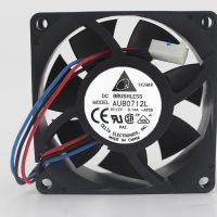 【YD】 Original AUB0712L 7CM 7025 12V 0.14A Silent cooling fan