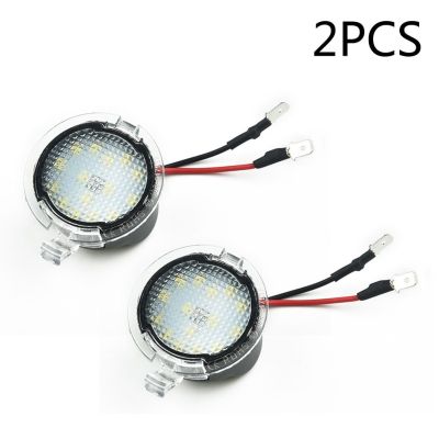 2pcs 18LED Car Led Under Side Rearview Mirror Puddle Light Super Bright  For Ford F-150 Mondeo MK5 Edge Fusion Explorer Flex Bulbs  LEDs HIDs