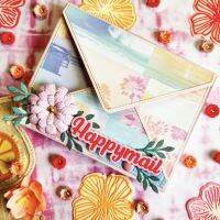 KSCRAFT A2 Mail Box Bulky Card Envelope Metal Cutting Dies Stencils for DIY Scrapbooking Decorative Embossing DIY Paper Cards