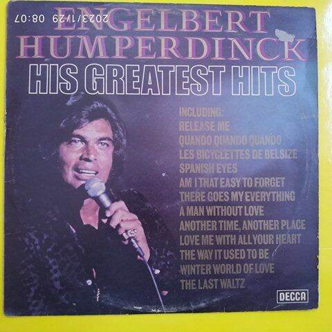 Engelbert Humperdinck, His Greatest Hits (This Is Original Pressing ...