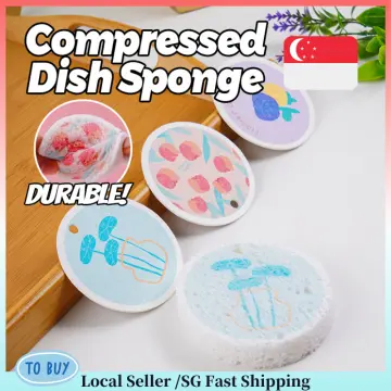 Silicone Dish Scrubber, 7 Pack Silicone Sponge Dish Brush Food Grade BPA  Free Reusable Rubber Sponges Dishwasher Safe and Dry Fast for Kitchen Dish