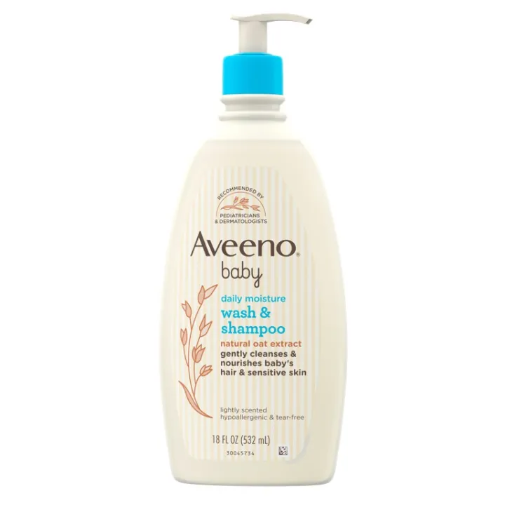 Aveeno Baby Daily Wash & Shampoo 532ml Lazada PH