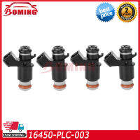 4ชิ้นหัวฉีดน้ำมันเชื้อเพลิง16450-PLC-003เหมาะสำหรับฮอนด้าซีวิค DX HX LX Suzuki GSXR1000 16 323842-12282 842-12282 TL15050601