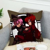 Skullgirls Decorative Pillow Bed Plush Pillow 45X45 Cushion Cover Sofa Cushion 45 * 45 Home Sellertosupportfreecustomization. Double sided printing design for pillows.