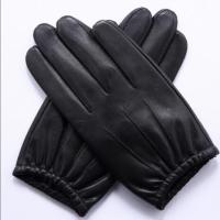 100 Sheep Skin Touch Screen Men Gloves Classic Style Pure Genuine Leather Gloves For Winter Mens Smart Phone Gloves