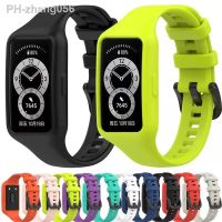 10 Colors Silicone strap Compatible with Huawei Band 6/Honor Band 6 Replacement smart bracelet strap for Huawei Band 6 strap