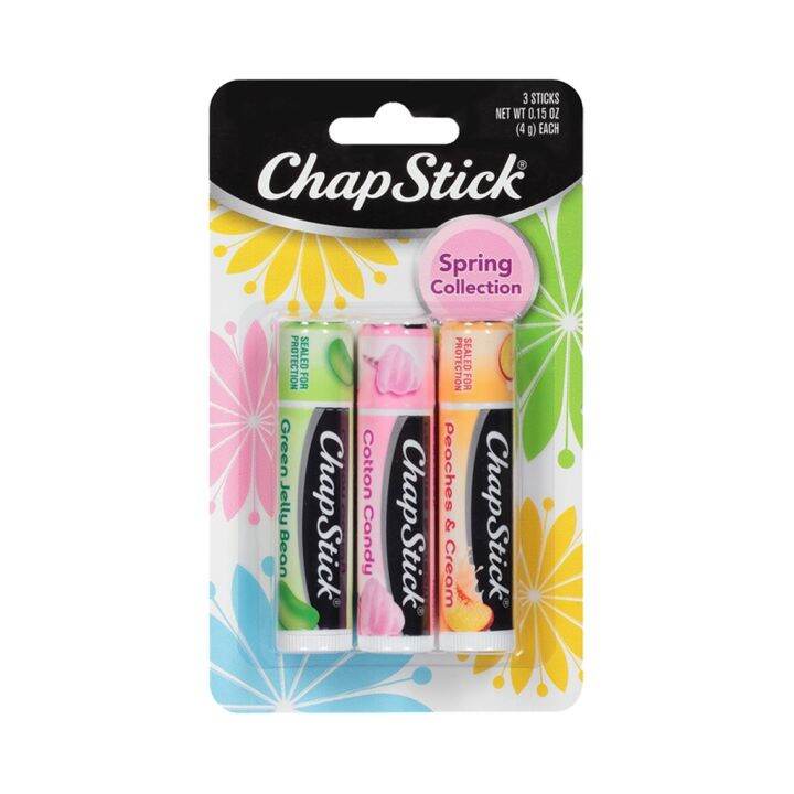 ChapStick Lip Balm [Classic, Strawberry, Cake Batter, Candy Cane, S ...