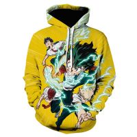 2021 boy/girls Hoodies Boku No/My Hero Academia Midoriya Izuku Deku Cosplay Personality Men/Women Sweatshirt hoodie Streetwear