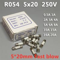 0.5A 2A 6A เป่าเร็ว3A R054 8A 5X25 RO54 250V 10ชิ้น5A ฟิวส์15A 20A 16A 5*20มม. 30A 13A 1A 25A เซรามิกไฟฟ้า