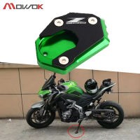 สำหรับKAWASAKI Z900 Z 900 2017 2018 2019 2020รถจักรยานยนต์CNC Alunimunด้านขาตั้งยืนขยายExtension Pad