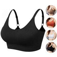 fgjre335 ขายดีที่สุด - /♣♦เสื้อครอปโยคะเสื้อฟิตเนสสำหรับผู้หญิง A-B Bra Olahraga Seamless ใส่ออกกำลังกาย