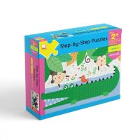 Kid Plus สื่อเสริมทักษะ จิ๊กซอว์ Step By Step Puzzle Lv.2 - Animals