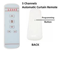 Telis 4 Pure Remote For Universal Remote Control with 5 Channels With Automated Curtain Wallmounted Remote Control