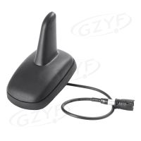 【Cw】Car Roof Shark Fin Antenna AM FM Signal Adapter for VW Golf MK4 Jetta Passat B5 B5.5 Polo New Beet Three