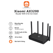 Router Wifi 6 Xiaomi AX3200 hỗ trợ Mesh bản quốc tế