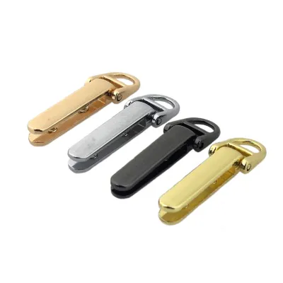 2pcs Metal Bag Side Edge Hang Buckle Fashion Zipper Connect Clasp for Leather Craft Bag Strap Belt Handle Shoulder Accessories