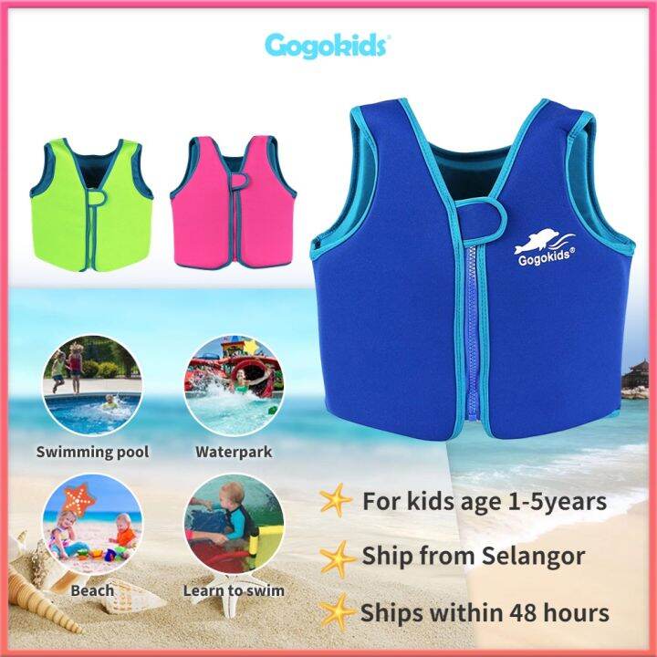 swimming Gogokids Ready Stock Children Swim Vest Kids Floatation