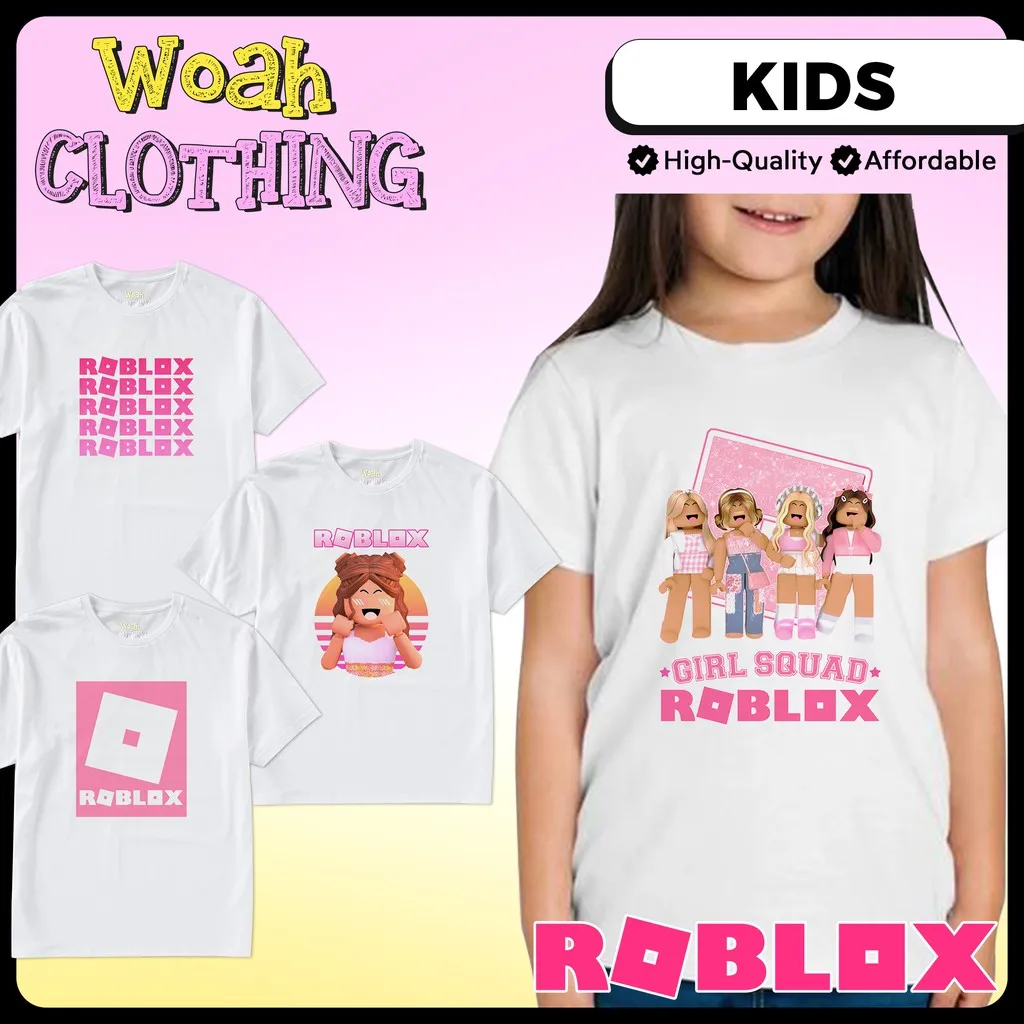 Hot Sale ❦Roblox Shirt Roblox T Shirt Roblox For Girl Tshirt Roblox For  Kids And Adult Robloxs Shirt✼ | Lazada Ph