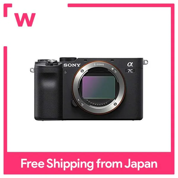 Sony World's smallest and lightest fullsize mirrorless camera α7C Body
