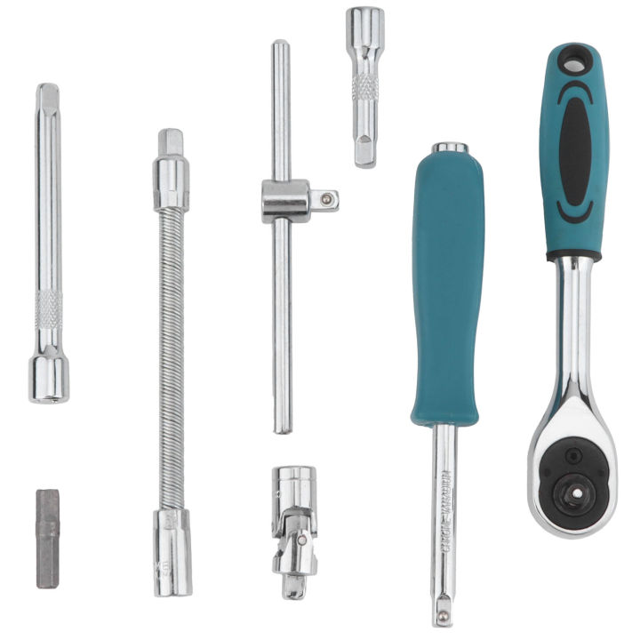 spanner-socket-ไขควง-set-ซ่อมรถยนต์-ratchet-wrench-box-kit-hardware-tools-21834