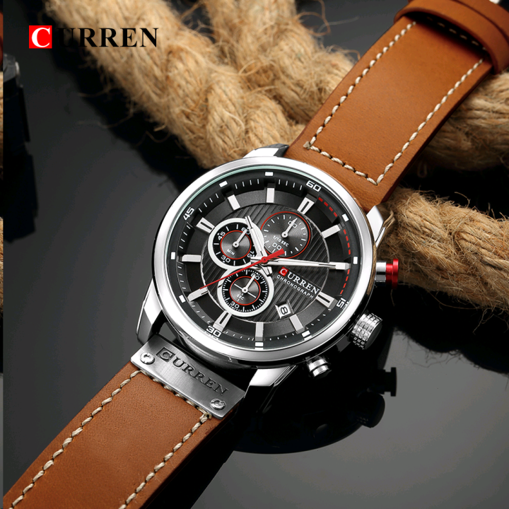 curren-8291-fashion-quartz-men-watch-og-digital-chronograph-leather-mens-watches-casual-sport-waterproof-male-clocks