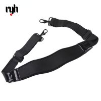 Black Adjustable Shoulder Bag Strap with Double Hooks For Canon for Nikon Laptop Computer Camera Bag