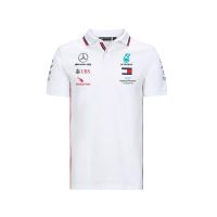High quality stock 2022 New F1 Racing Suit Benz Team F1 Racing Jersey Summer Unisex Short Sleeve Polo Shirt