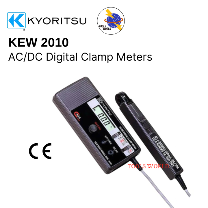 Kyoritsu 2010 AC DC Digital Clamp Meter Ready Stock ~ Original ~ 1 Year ...