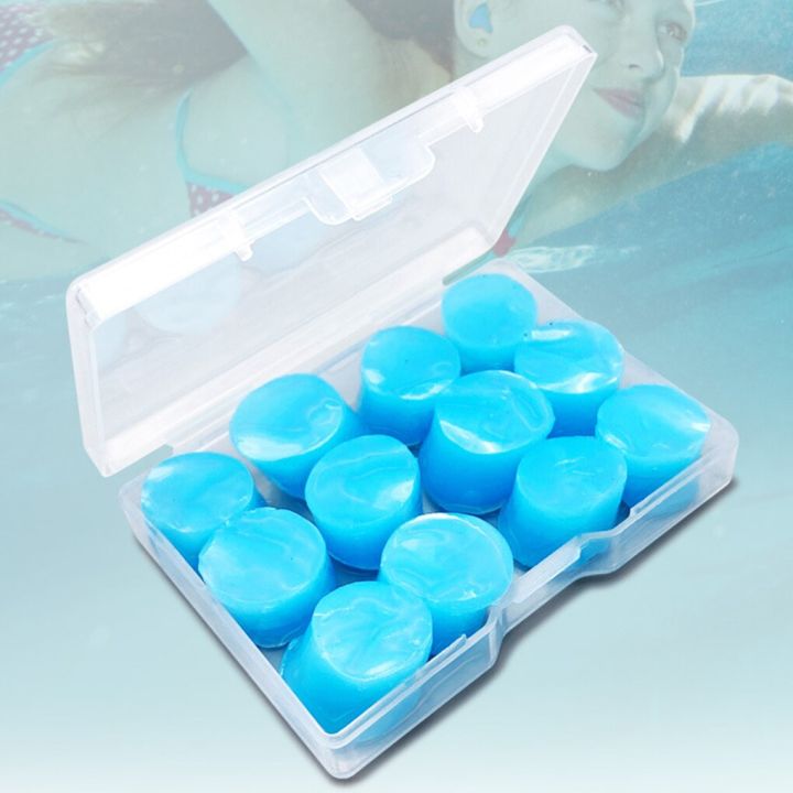 12-pieces-ear-plugs-silicone-sleeping-noise-cancelling-flexible-earplugs-diving-earplug-for-swimming-snorkeling-accessories-accessories-accessories
