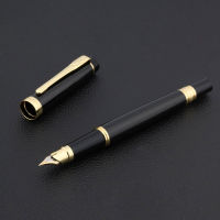 HERO 3802 Metal Black en Gift R Iridium Classic Fountain Pen