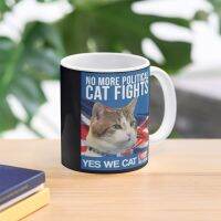 Larry The Cat Election Number 10 Downing Street นายกรัฐมนตรีคำพูดตลกอังกฤษ Uk Meme แก้วกาแฟถ้วยสำหรับกาแฟ