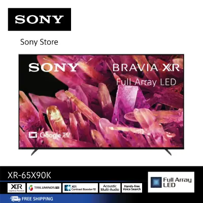 XR-65X90K (65 นิ้ว) | BRAVIA XR | Full Array LED | 4K Ultra HD | HDR | สมาร์ททีวี (Google TV)