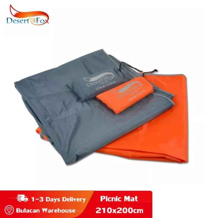 Desert Fox Waterproof Tent Floor Tarp Picnic Mat Ultralight Pocket Tent
