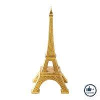 รูปปั้นโพลีเรซิ่น Eiffel Tower รุ่น NY9439701 สีทอง ( ( รับประกันคุณภาพ ) )