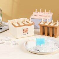 【Ready】? Ice Cream Mold Popsicle Popsicle Ice Cream Sorbet Mold Homemade Ice Cream Food Grade Frozen Ice Tray Ice Bar